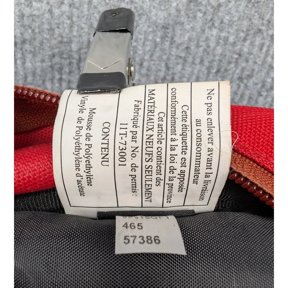 Oakley Works Backpack Vintage Ripstop Utility Pockets Y2K Software Red Thrash